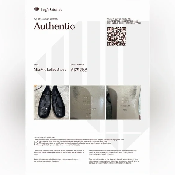 Miu Miu Black Patent Leather T-Strap ballet Flats - Picture 6 of 6